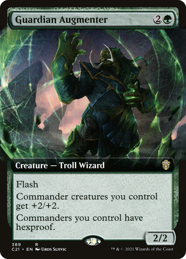 Guardian Augmenter (Extended Art) (C21-389) - Commander 2021 - Magic The Gathering