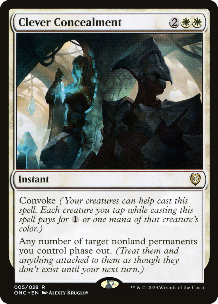 Clever Concealment (ONC-005) - Phyrexia: All Will Be One Commander - Magic The Gathering
