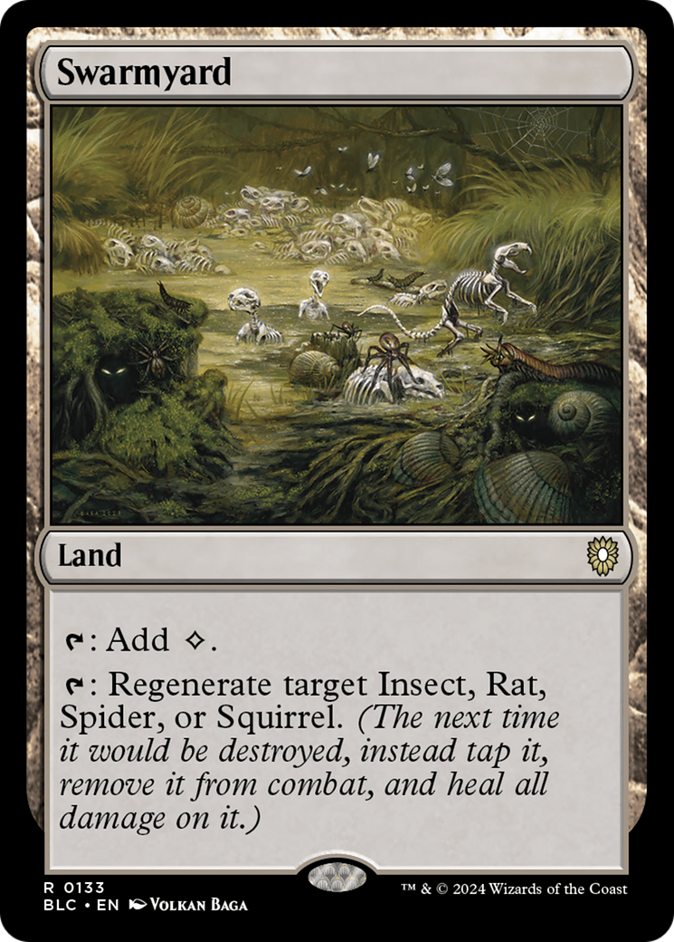 Swarmyard (BLC-133) - Bloomburrow Commander - Magic The Gathering