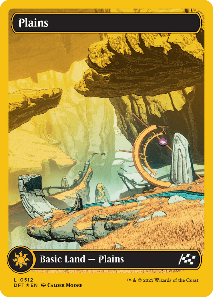 FOIL Plains (DFT-512) - Aetherdrift - Magic The Gathering
