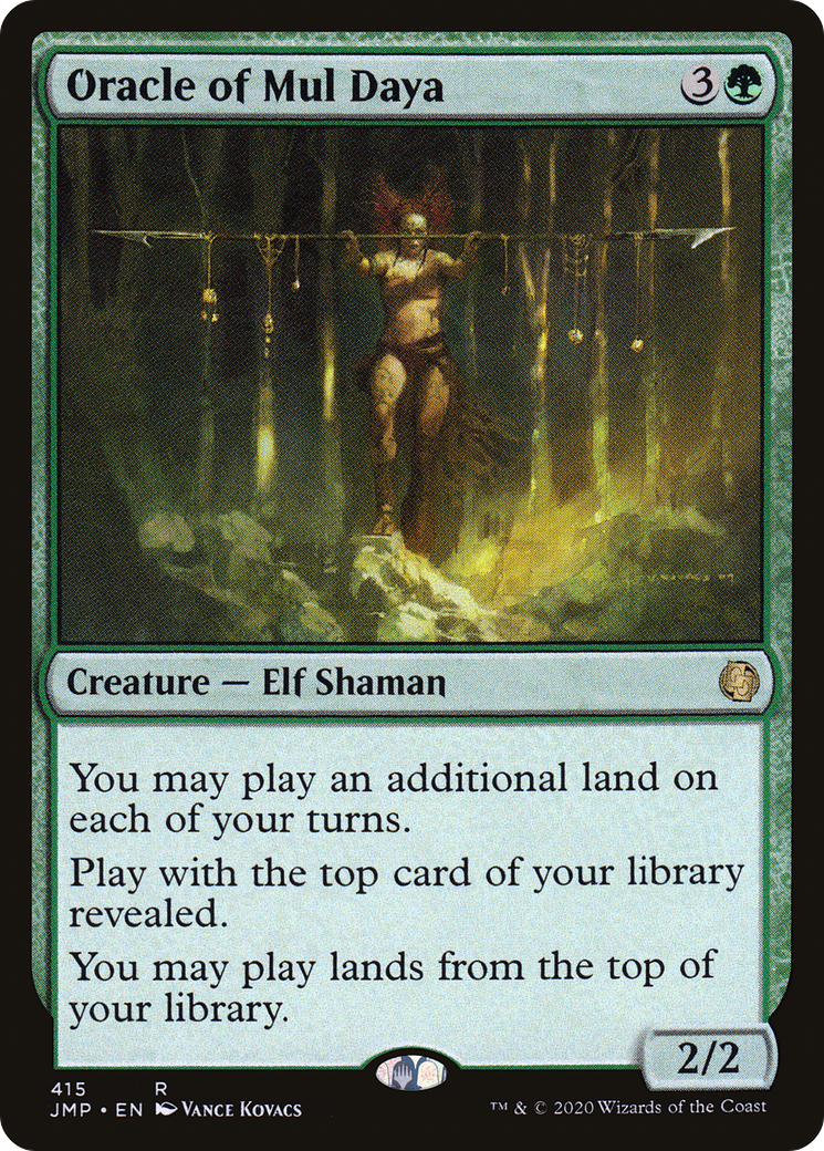 Oracle of Mul Daya (JMP-415) - Jumpstart - Magic The Gathering