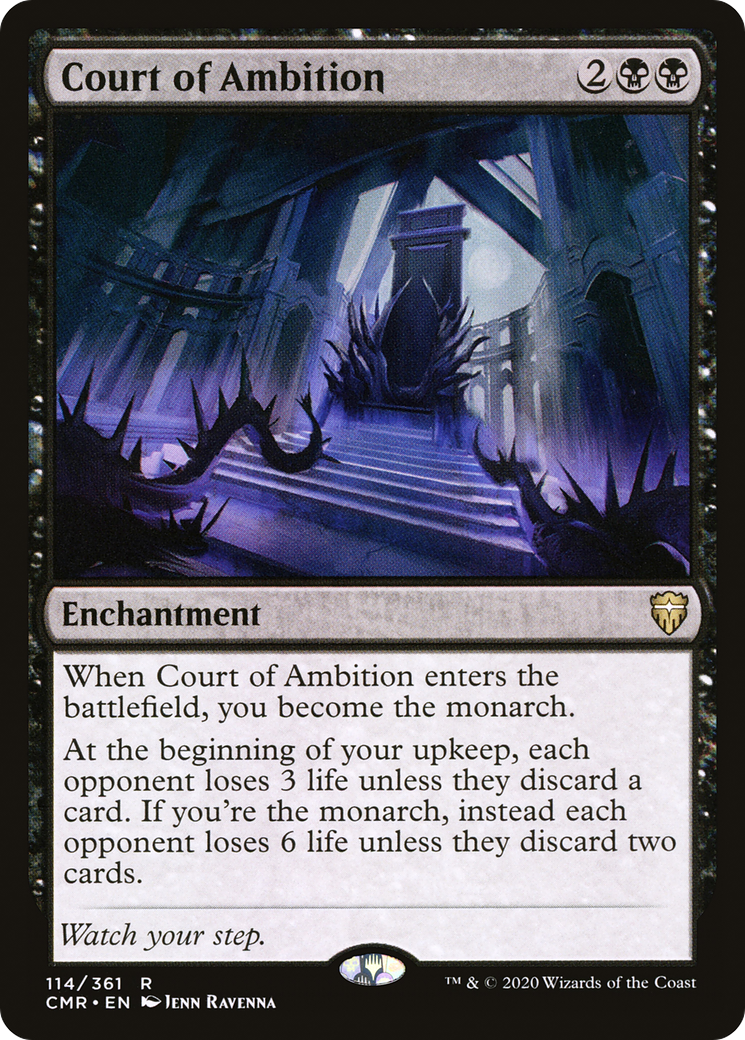 FOIL Court of Ambition (CMR-114) - Commander Legends - Magic The Gathering