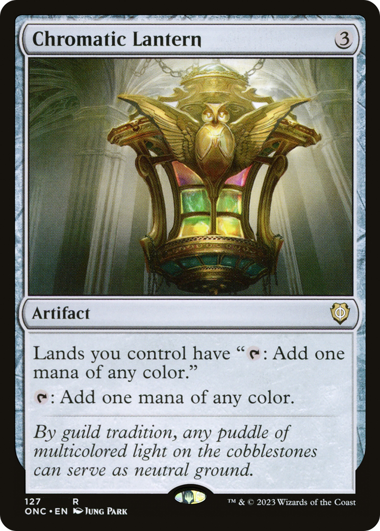Chromatic Lantern (ONC-127) - Phyrexia: All Will Be One Commander - Magic The Gathering