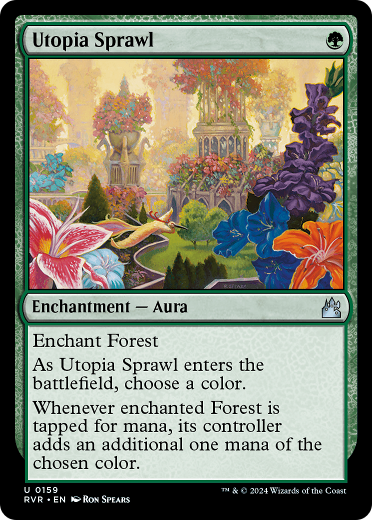 Utopia Sprawl (RVR-159) - Ravnica Remastered - Magic The Gathering