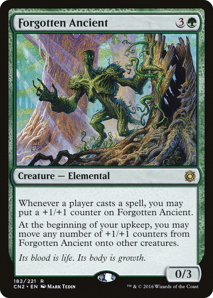 FOIL Forgotten Ancient (CN2-182) - Conspiracy: Take the Crown - Magic The Gathering