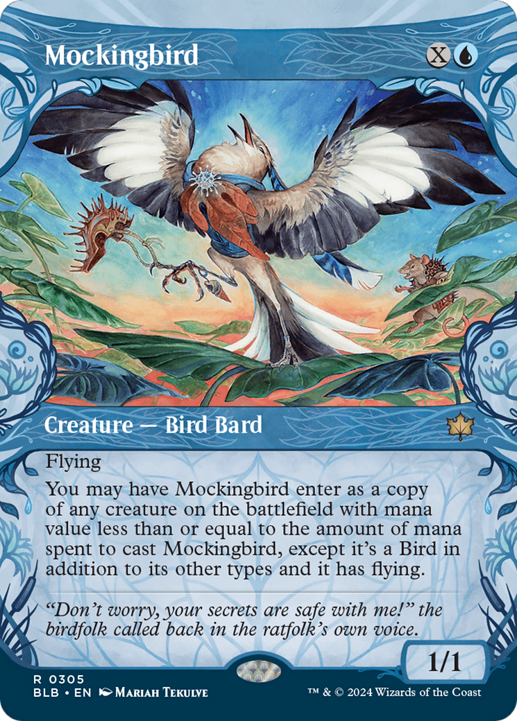 Mockingbird (BLB-305) - Bloomburrow - Magic The Gathering