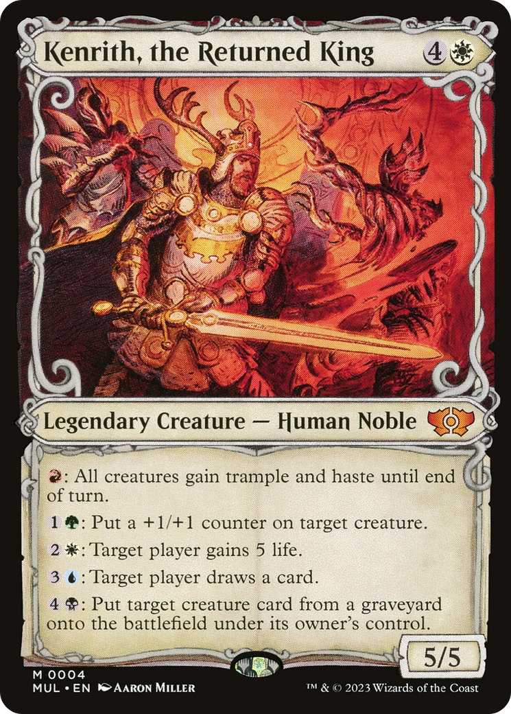 Kenrith, the Returned King (MUL-004) - Multiverse Legends - Magic The Gathering