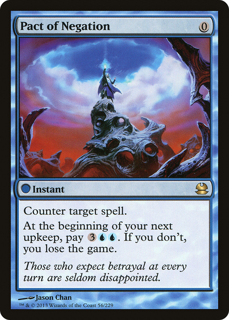 FOIL Pact of Negation (MMA-056) - Modern Masters - Magic The Gathering