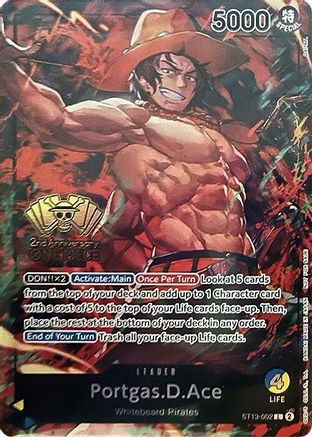 Portgas.D.Ace (2nd Anniversary Tournament) (ST13-002) - One Piece Promotion Cards
