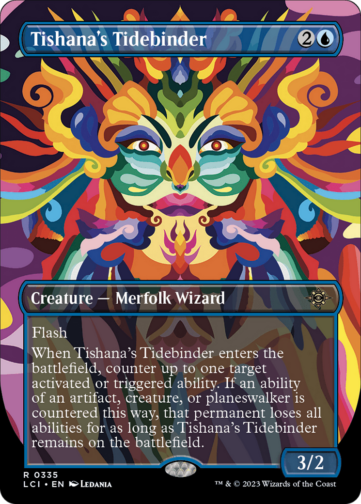 FOIL Tishana's Tidebinder (Borderless) (LCI-335) - The Lost Caverns of Ixalan - Magic The Gathering