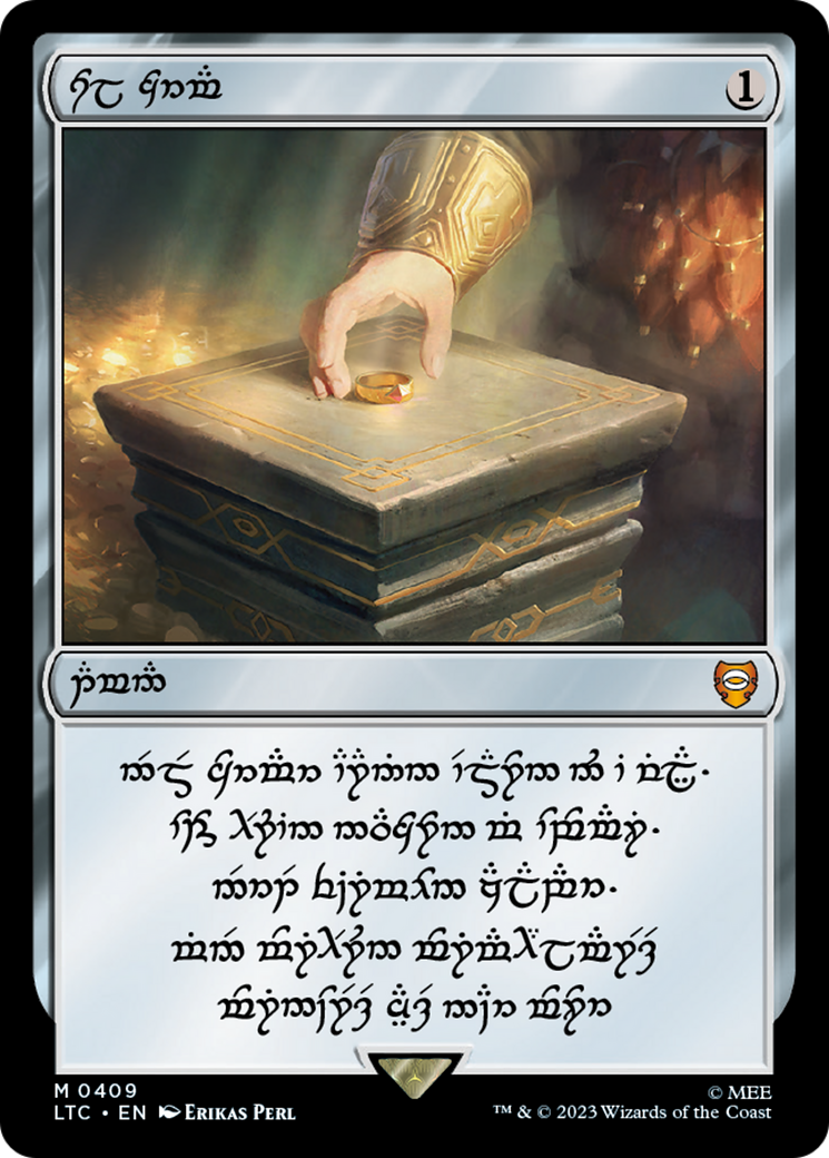 Sol Ring - Dwarven (0409) (LTC-409) - Tales of Middle-earth Commander - Magic The Gathering