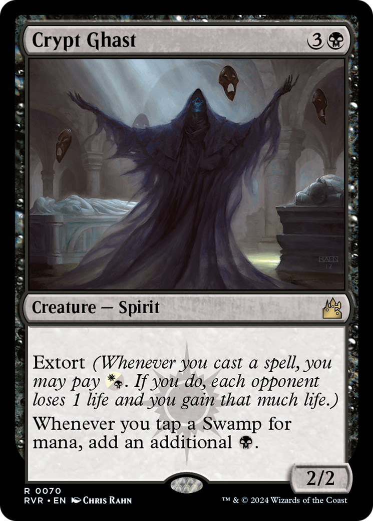 Crypt Ghast (RVR-070) - Ravnica Remastered - Magic The Gathering