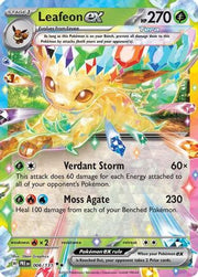 Leafeon ex - 006/131 6 - SV Prismatic Evolutions Pokemon
