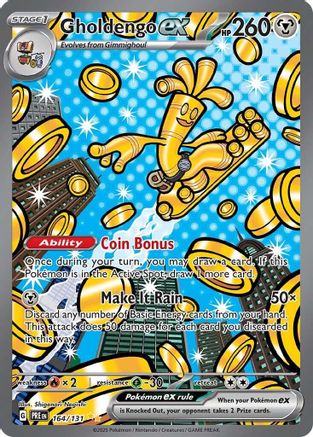Gholdengo ex 164 - SV Prismatic Evolutions Pokemon