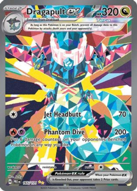 Dragapult ex - 165/131 165 - SV Prismatic Evolutions Pokemon