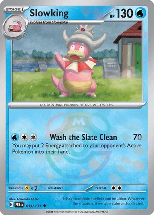 Slowking (Master Ball Pattern) 19 - SV Prismatic Evolutions Pokemon