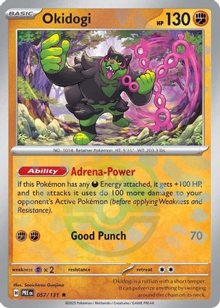 Okidogi (Master Ball Pattern) 57 - SV Prismatic Evolutions Pokemon