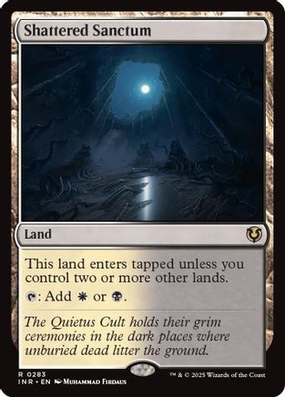 FOIL Shattered Sanctum (INR-283) - Innistrad Remastered - Magic The Gathering