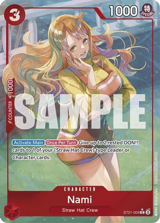 Nami (Parallel) (ST21-009) - Starter Deck EX: Gear 5 One Piece
