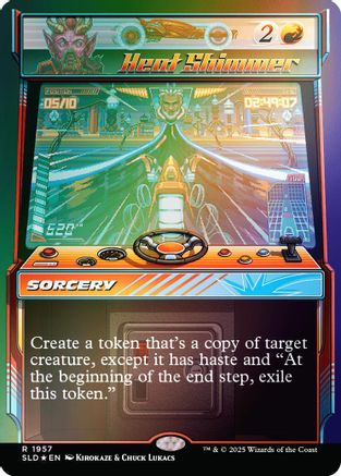 FOIL Heat Shimmer (Rainbow Foil) (SLD-1957) - Secret Lair Drop Series - Magic The Gathering