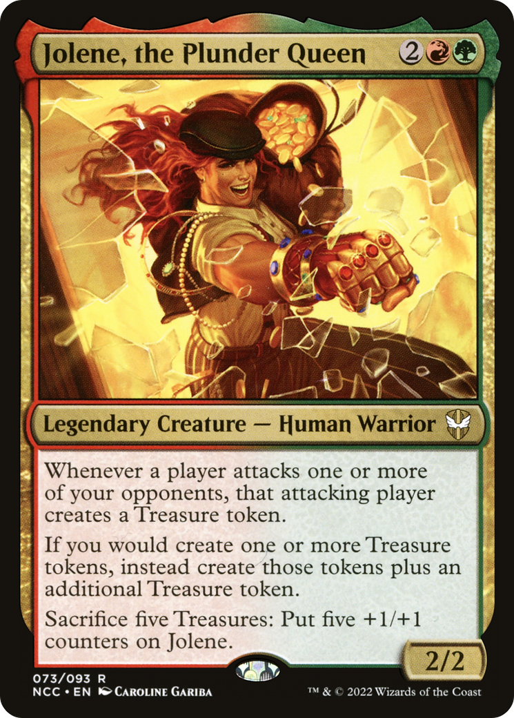 Jolene, the Plunder Queen (NCC-073) - New Capenna Commander - Magic The Gathering