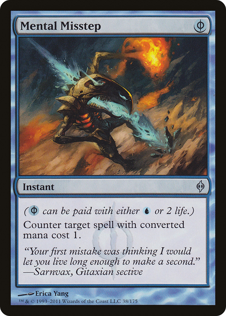 Mental Misstep (NPH-038) - New Phyrexia - Magic The Gathering