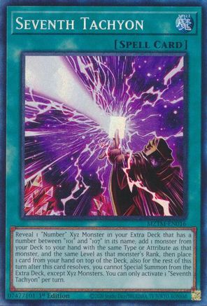 COLLECTOR'S RARE Seventh Tachyon (CR) (MZTM-EN016) - Maze of the Master 1st Edition
