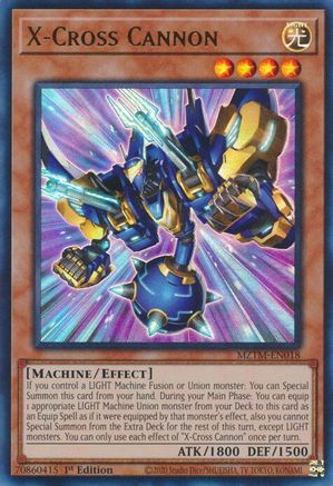 ULTRA RARE X-Cross Cannon (MZTM-EN018) - Maze of the Master 1st Edition