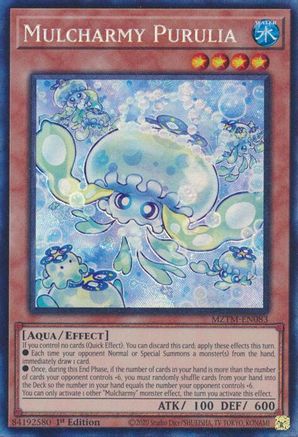 COLLECTOR'S RARE Mulcharmy Purulia (CR) (MZTM-EN083) - Maze of the Master 1st Edition