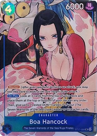 Boa Hancock (Illustration Box Vol.1) (ST17-004) - One Piece Promotion Cards One Piece