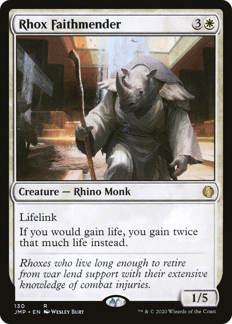 Rhox Faithmender (JMP-130) - Jumpstart - Magic The Gathering