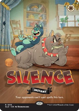 Silence (SLD-1816) - Secret Lair Drop - Magic The Gathering