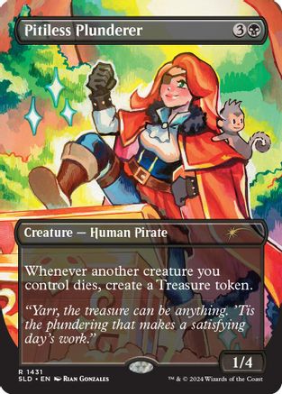 Pitiless Plunderer (SLD-1431) - Secret Lair Drop - Magic The Gathering