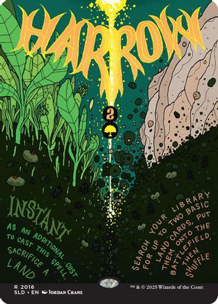 Harrow (SLD-2016) - Secret Lair Drop - Magic The Gathering