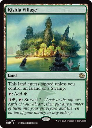 Kishla Village (PPTDM-259) - Promo Pack: Tarkir: Dragonstorm - Magic The Gathering