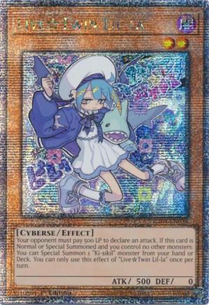 QUARTER CENTURY SECRET RARE Live Twin Lil-la (Quarter Century Secret Rare) (RA04-EN036) - Quarter Century Stampede 1st Edition