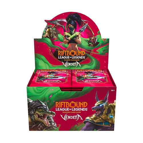 Riftbound League of Legends TCG Vendetta Booster Box