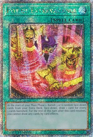 QUARTER CENTURY SECRET RARE Pot of Extravagance (New Art) (Quarter Century Secret Rare) (RA04-EN093) - Quarter Century Stampede 1st Edition