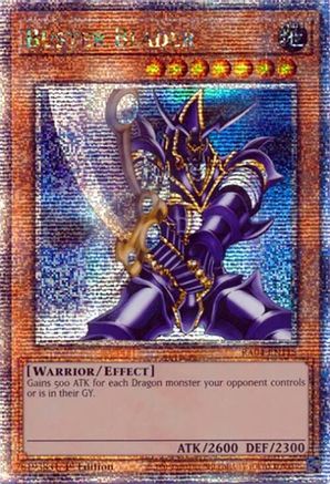 QUARTER CENTURY SECRET RARE Buster Blader (Quarter Century Secret Rare) (RA04-EN115) - Quarter Century Stampede 1st Edition
