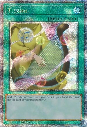QUARTER CENTURY SECRET RARE Tuning (Quarter Century Secret Rare) (RA04-EN144) - Quarter Century Stampede 1st Edition