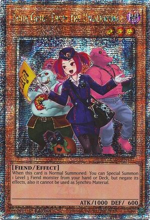 QUARTER CENTURY SECRET RARE Tour Guide from the Underworld (Alternate Art) (Quarter Century Secret Rare) (RA04-EN157) - Quarter Century Stampede 1st Edition