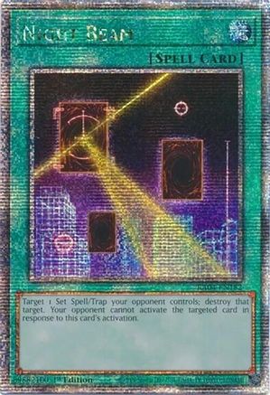 QUARTER CENTURY SECRET RARE Night Beam (Quarter Century Secret Rare) (RA04-EN182) - Quarter Century Stampede 1st Edition