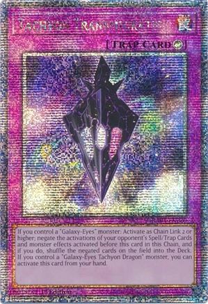 QUARTER CENTURY SECRET RARE Tachyon Transmigration (Quarter Century Secret Rare) (RA04-EN220) - Quarter Century Stampede 1st Edition