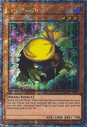 QUARTER CENTURY SECRET RARE Kuribandit (Quarter Century Secret Rare) (RA04-EN221) - Quarter Century Stampede 1st Edition