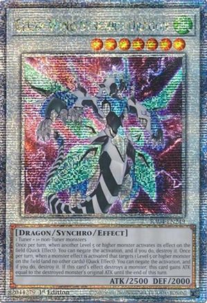 QUARTER CENTURY SECRET RARE Clear Wing Synchro Dragon (Quarter Century Secret Rare) (RA04-EN249) - Quarter Century Stampede 1st Edition