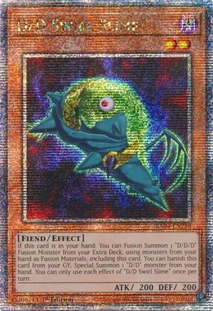 QUARTER CENTURY SECRET RARE D/D Swirl Slime (Quarter Century Secret Rare) (RA04-EN258) - Quarter Century Stampede 1st Edition