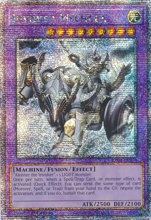 QUARTER CENTURY SECRET RARE Invoked Mechaba (Quarter Century Secret Rare) (RA04-EN279) - Quarter Century Stampede 1st Edition