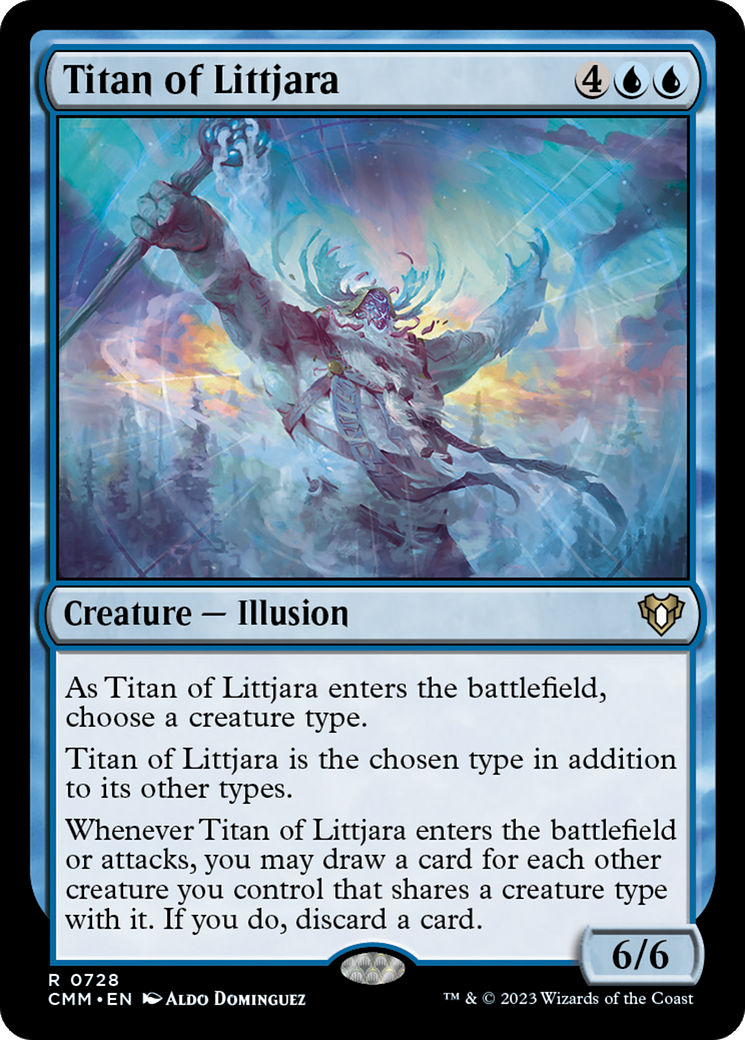 Titan of Littjara (CMM-728) - Commander Masters - Magic The Gathering
