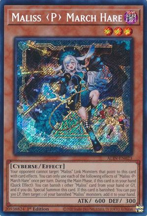 SECRET RARE Maliss P March Hare (ALIN-EN023) - Alliance Insight 1st Edition