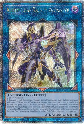 QUARTER CENTURY SECRET RARE Allied Code Talker @Ignister (Quarter Century Secret Rare) (ALIN-EN051) - Alliance Insight 1st Edition